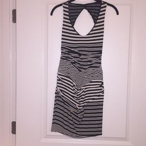 Nicole Miller rouched body con dress